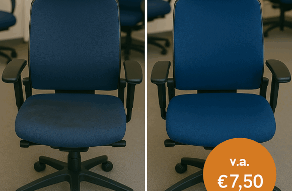 Bureaustoelen gereinigd Mobiele cleaners