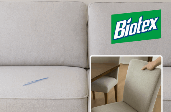 biotex stoel reinigen