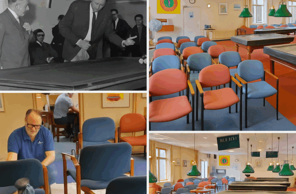 Mobiele Cleaners aan het werk – reiniging horecastoelen Heemskerk