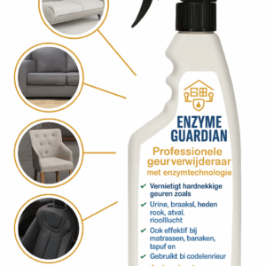 Biologisch afbreekbare geurverwijderaar Enzyme Guardian op basis van enzymen – 750 ml flacon