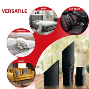 Effectieve borstel voor dierenharen op meubels en bekleding – FUR-EEL® HOME BASIC met adapter, aanbevolen door Mobiele Cleaners.