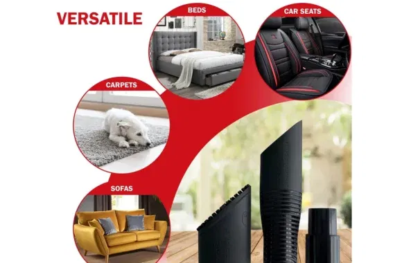 Effectieve borstel voor dierenharen op meubels en bekleding – FUR-EEL® HOME BASIC met adapter, aanbevolen door Mobiele Cleaners.
