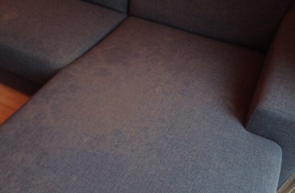 huidvet bank verwijderen