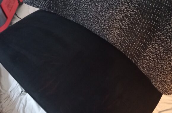 melkvlek verwijderen bank