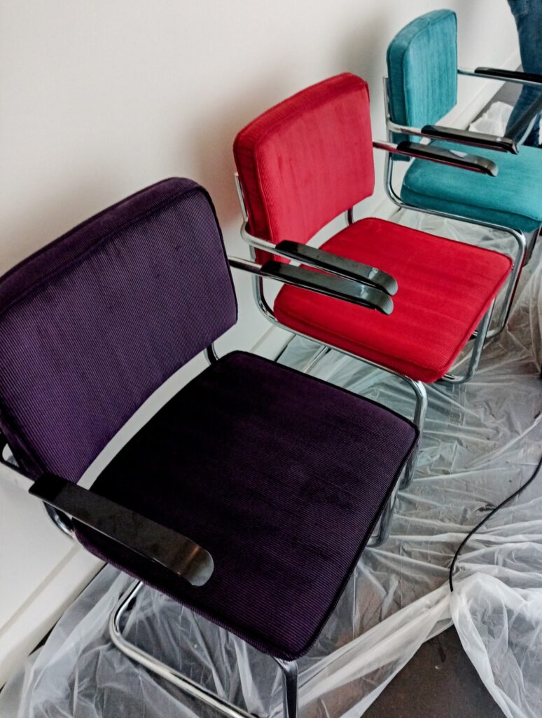 vintage stoelen reinigen