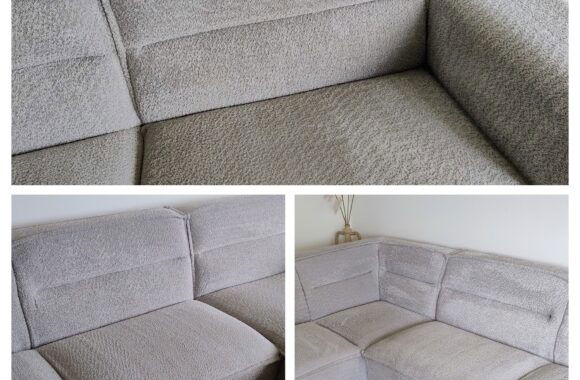 bank weer helemaal schoon en ruikt weer fris