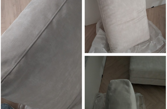 bank na reiniging velours stof Lieshout