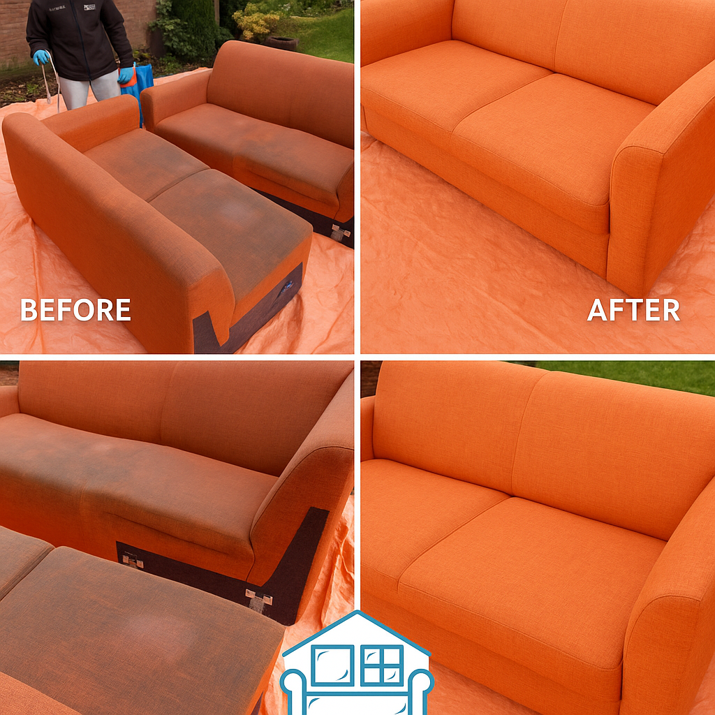 Professionele meubelreiniging Voorburg expatwoning