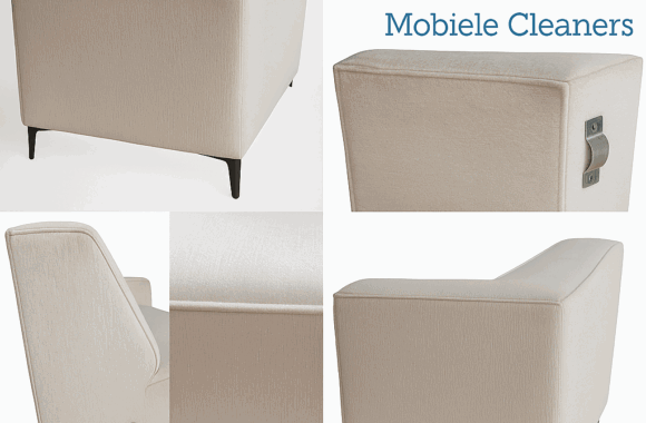 Gereinigde bank in Voorschoten – Mobiele Cleaners verwijderde strepen, vlekken en transportsporen na verhuizing van Leiden