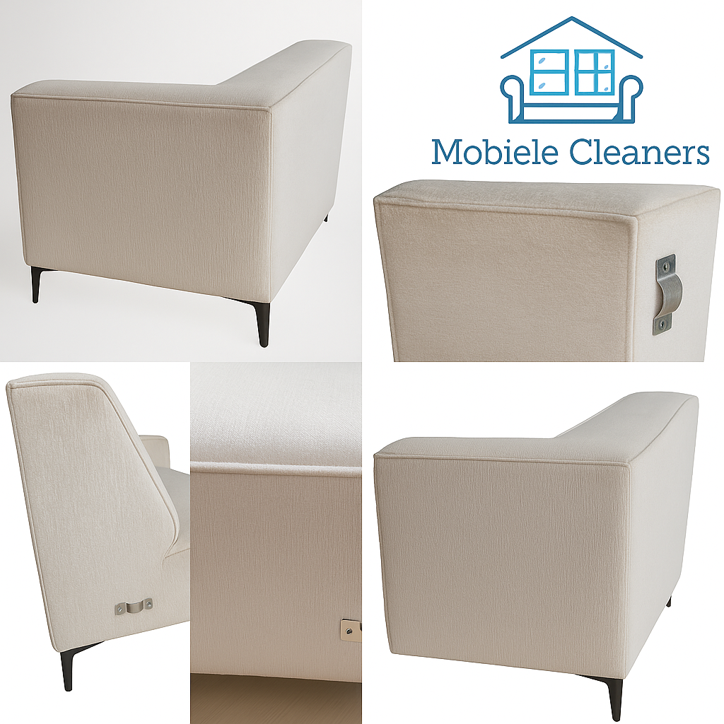 Gereinigde bank in Voorschoten – Mobiele Cleaners verwijderde strepen, vlekken en transportsporen na verhuizing van Leiden