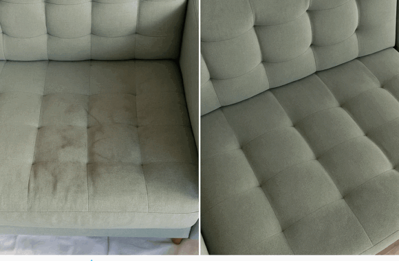 before and after cleaning