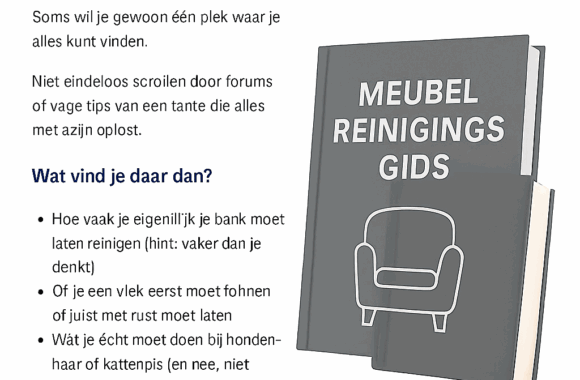 meubelreinigings gids
