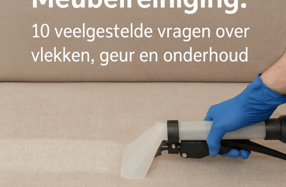 Professioneel gereinigde beige stoffen bank – fris, vlekvrij en klaar voor hergebruik