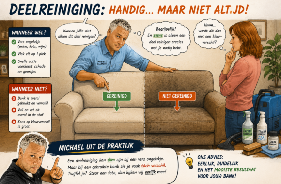 slim om te doen deelreiniging