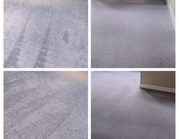 Vloerbedekking in slaapkamers voor en na professionele reiniging door Mobiele Cleaners in Hendrik-Ido-Ambacht