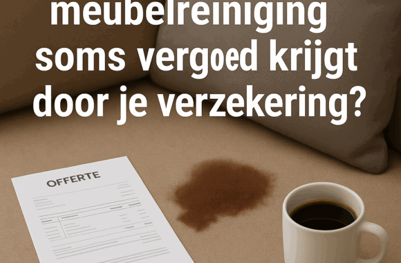 verzekering meubelreiniging